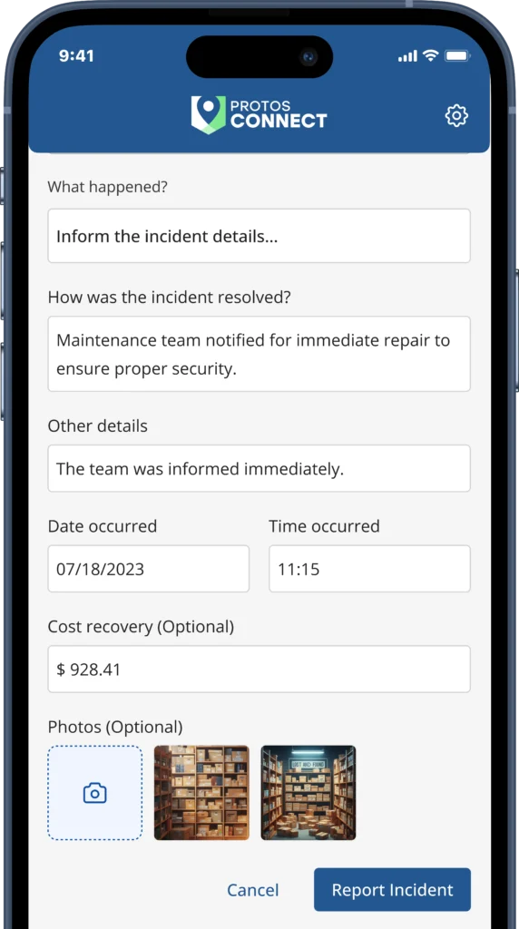 Protos Connect screenshot