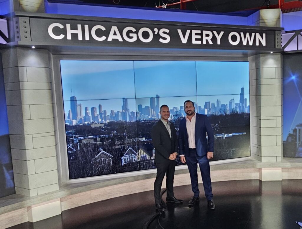 Chicago's finest protection - blue star security featured on WGM TV