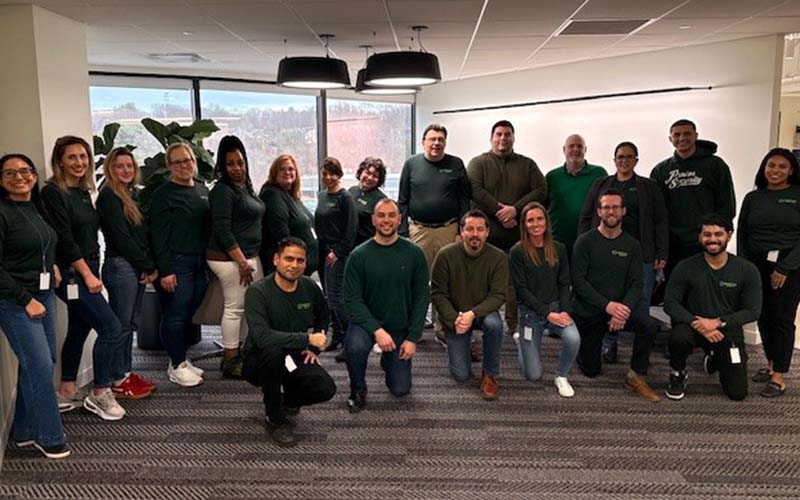 group photo of Protos Security Employees