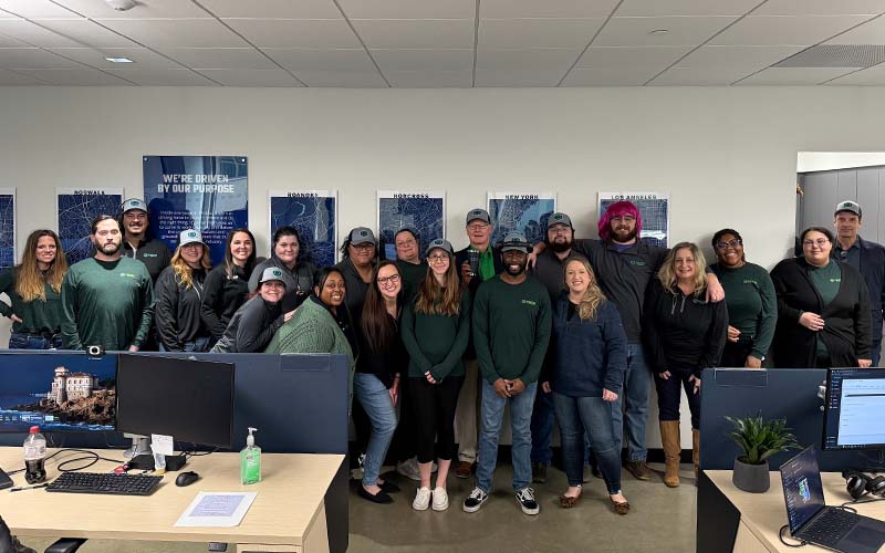 group photo of Protos Security Employees