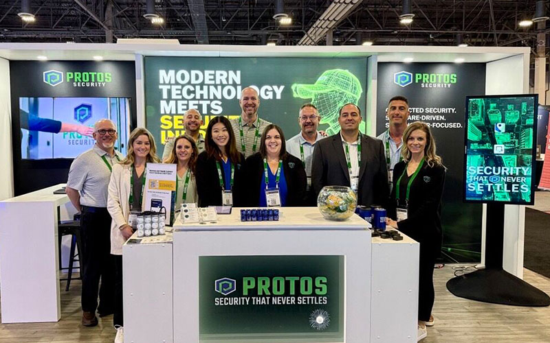 group photo of Protos Security Employees