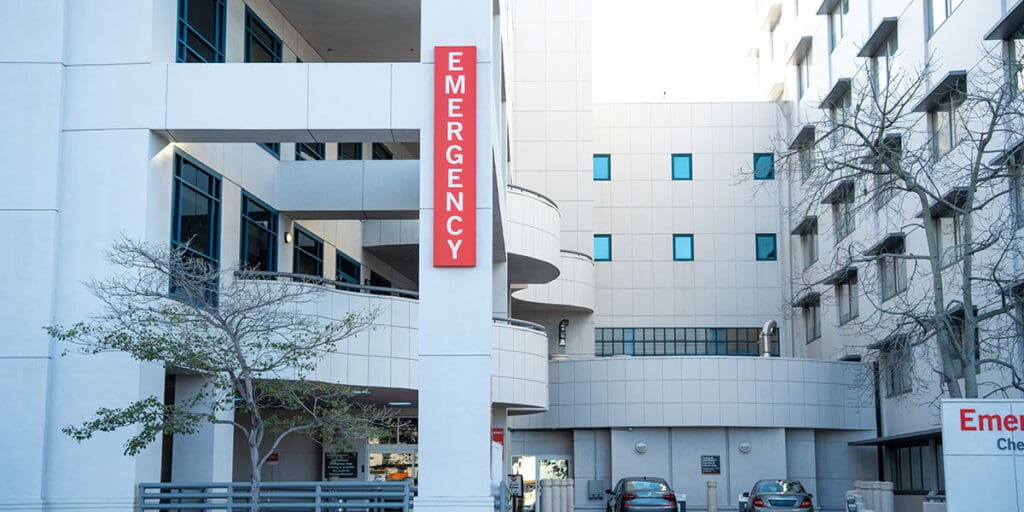 hospital emergency entrance